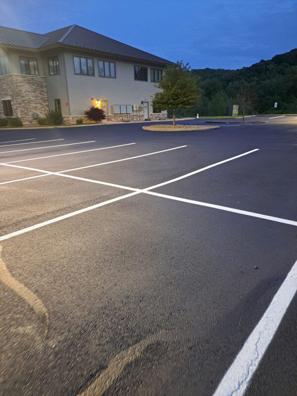 Portfolio Image - parking lot Line Striping