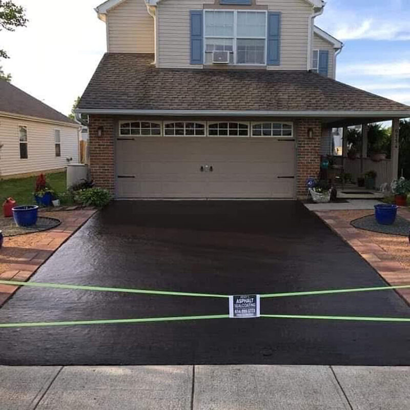 Portfolio Image - driveway asphalt paving & sealcoating