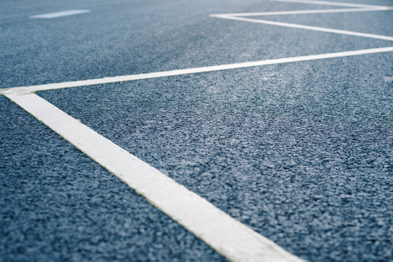 Portfolio Image - parking lot Line Striping