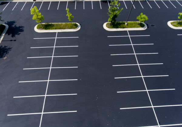crack filling for parking lots
